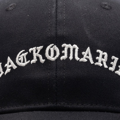 6 Panel Cap Type 1 - Black
