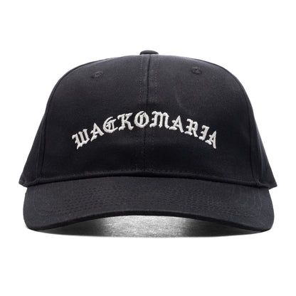 6 Panel Cap Type 1 - Black