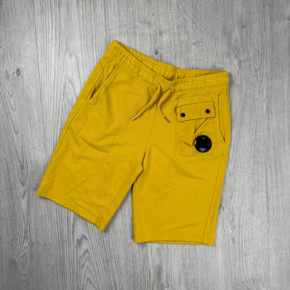 CP Company Junior Jersey Shorts - Golden Palm