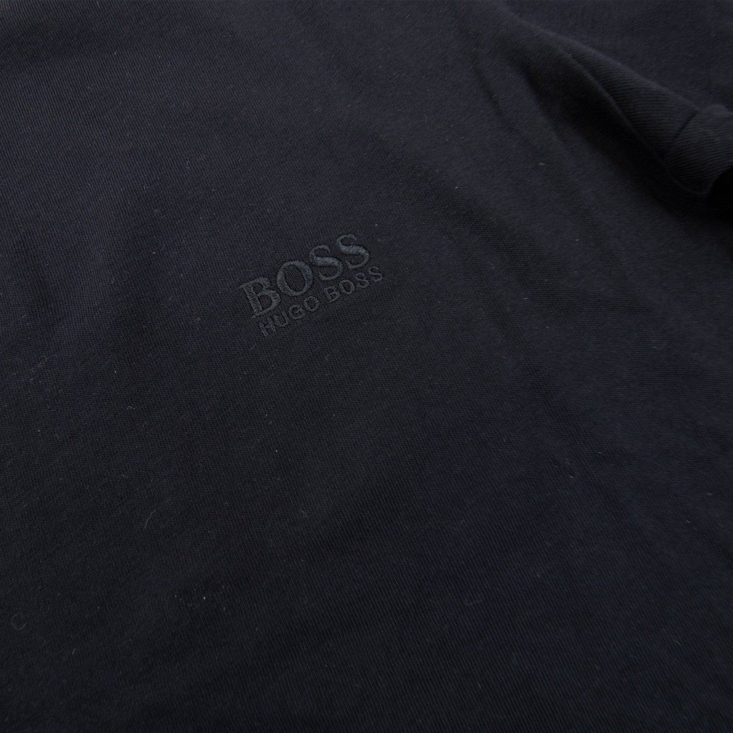 Pre-Loved BOSS Mens Regular Fit Crew Neck Black 2XL