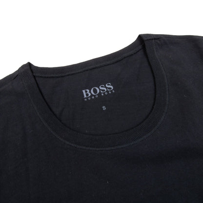 Pre-Loved BOSS Mens Regular Fit Crew Neck Black 2XL