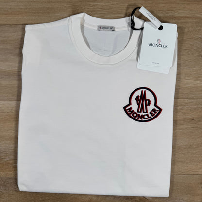 Moncler 3D Logo T-Shirt T-Shirt in White