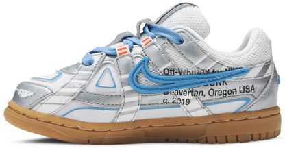 NIKE RUBBER DUNK OFF WHITE UNC BLUE (TD)