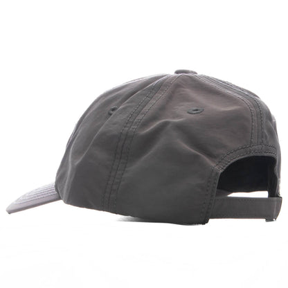 6 Panel Nylon Cap - Gray