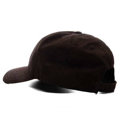 6 Panel Twill Cap #18 - Brown