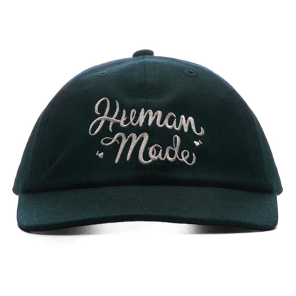 6 Panel Wool Cap - Green