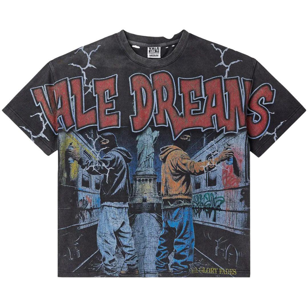 VALE FOREVER TAG BIG T-SHIRT BLACK