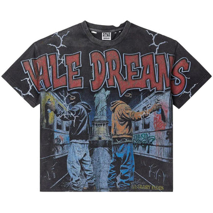 VALE FOREVER TAG BIG T-SHIRT BLACK