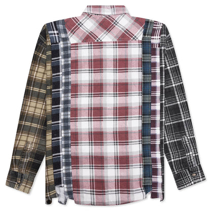 7 Cuts Flannel Shirt - Assorted