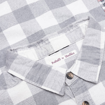 7 Cuts Wide Flannel Shirt - Assorted