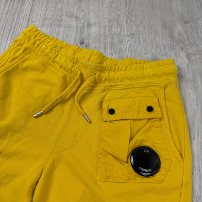 CP Company Junior Jersey Shorts - Golden Palm