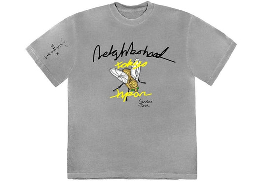 TRAVIS SCOTT X NEIGHBORHOOD T-SHIRT GREY