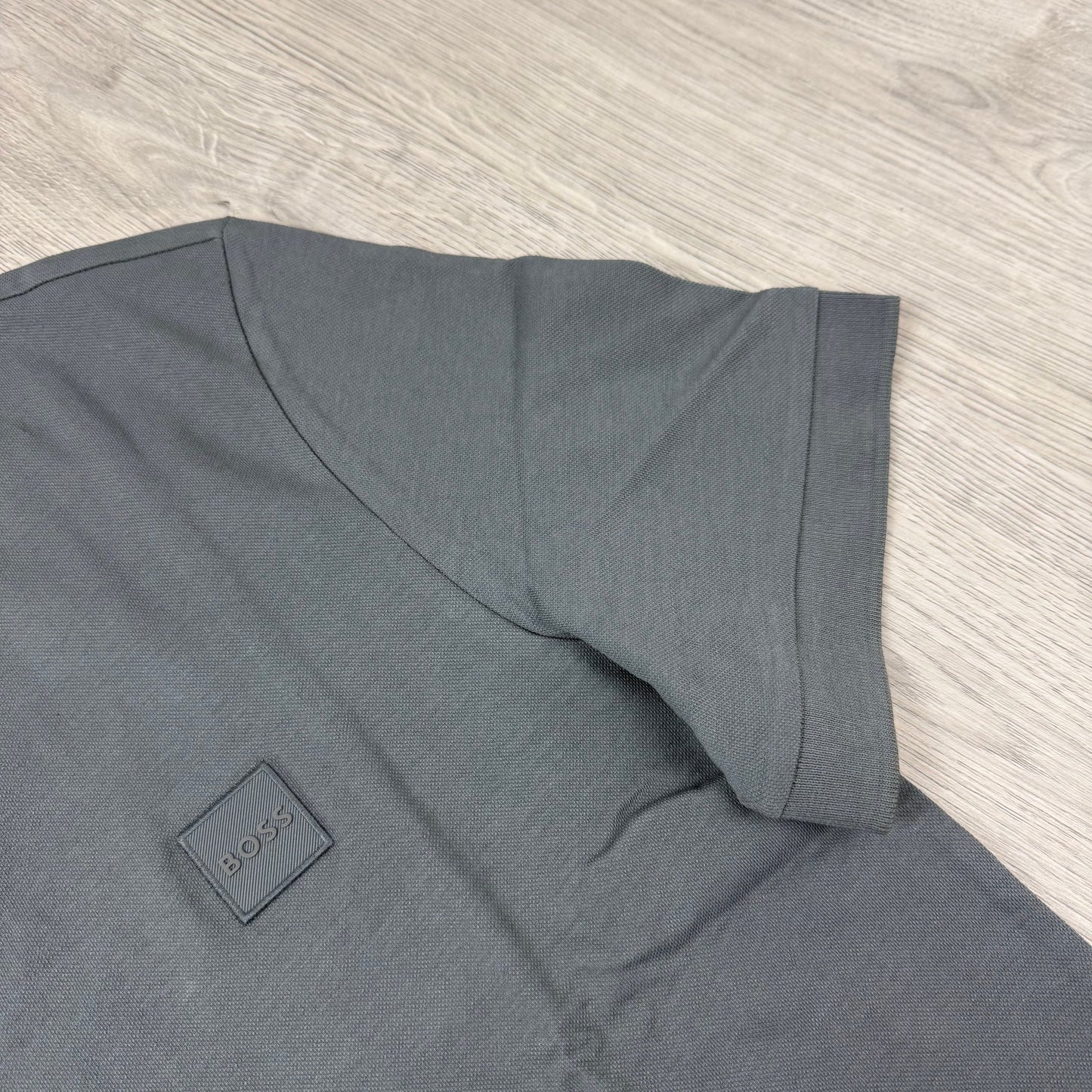 Hugo Boss Polo Shirt - Open Grey