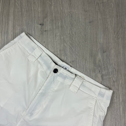 CP Company Cargo Shorts - White