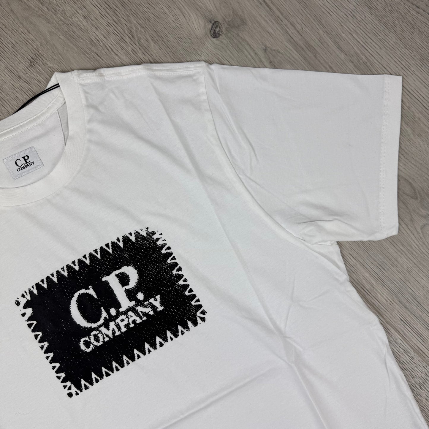CP Company Stamp T-Shirt - White