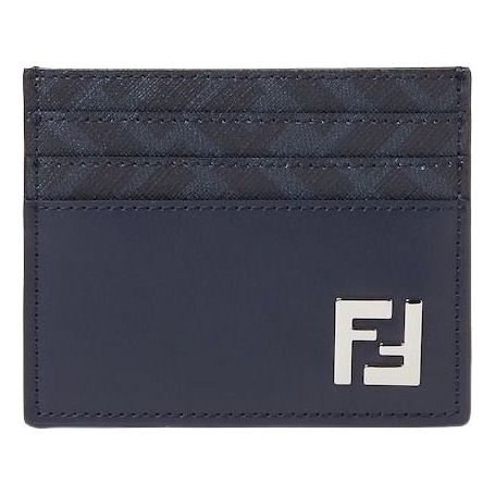 Fendi SS26 FF Squared Card Holder 'Dark Blue' 7M0164AV86F1USH