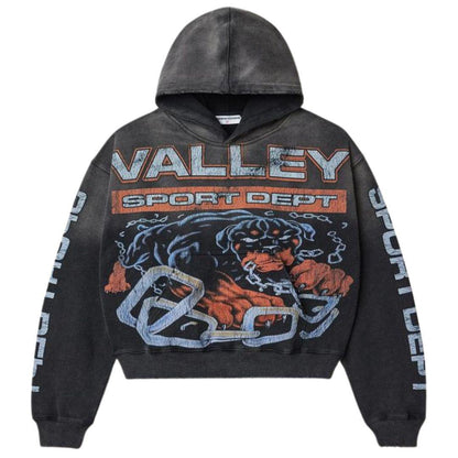 VALE FOREVER BIG DOG HOODIE BLACK