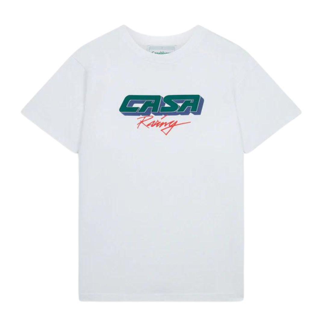CASABLANCA RACING 3D T-SHIRT WHITE