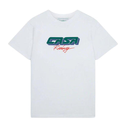 CASABLANCA RACING 3D T-SHIRT WHITE