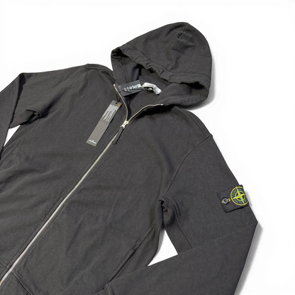 Stone Island Zip Up Garment Dye