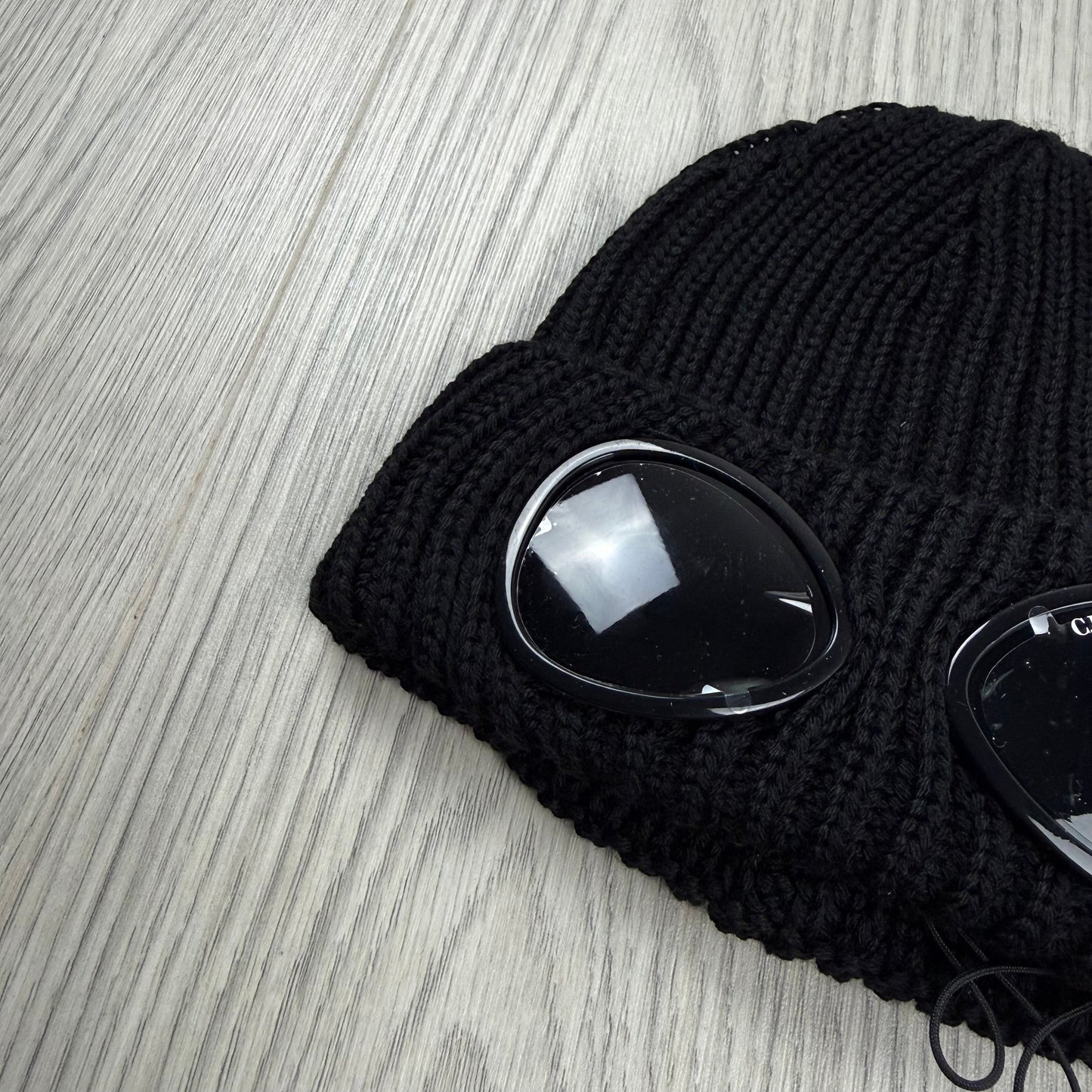 CP Company Junior Goggle Beanie - Black