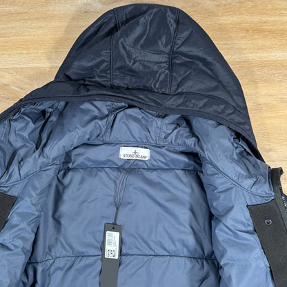 Stone Island Run-Proof Nylon Mesh-TC Reversible Jacket in Navy