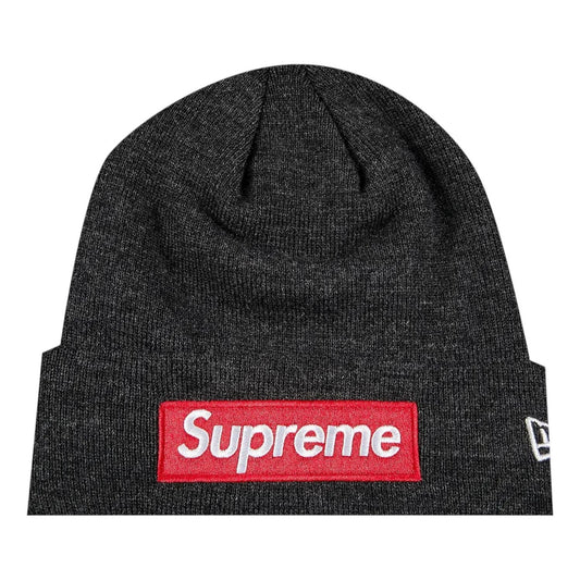 Supreme x New Era Box Logo Beanie 'Charcoal' FW21BN9-CHARCOAL