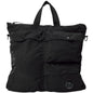 CP Company Chrome Black Nylon B Lens Tote
