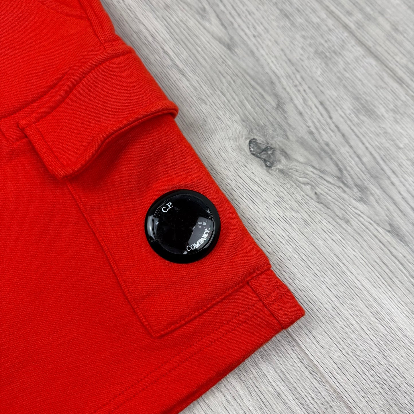 CP Company Junior Jersey Shorts - Fiery Red