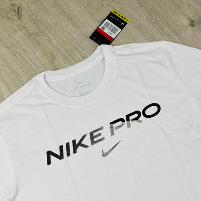 Nike Pro T-Shirt - White