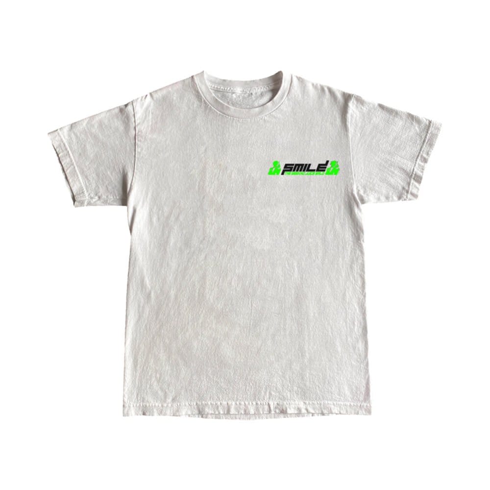 JUICE WRLD X VLONE DOUBLE AGENT TEE WHITE