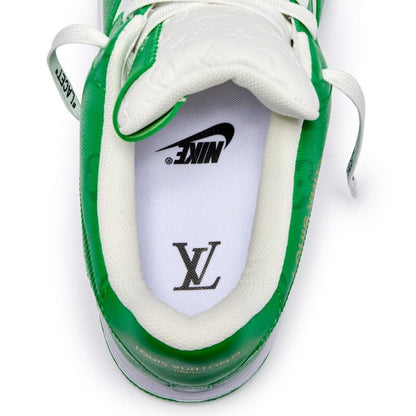 NIKE X LOUIS VUITTON AIR FORCE 1 GREEN