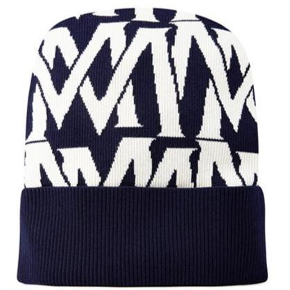 Moncler Logo Ribbed Knit Beanie