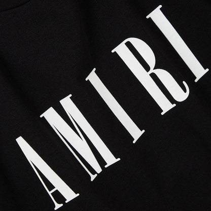 Kids Amiri Black Logo T-Shirt