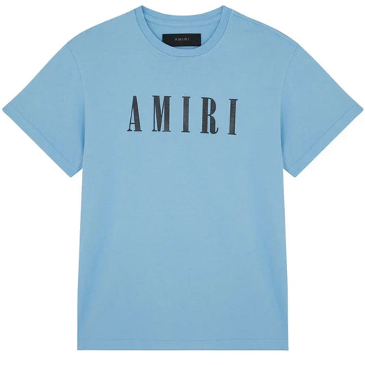 Kids Amiri Blue Logo T-Shirt