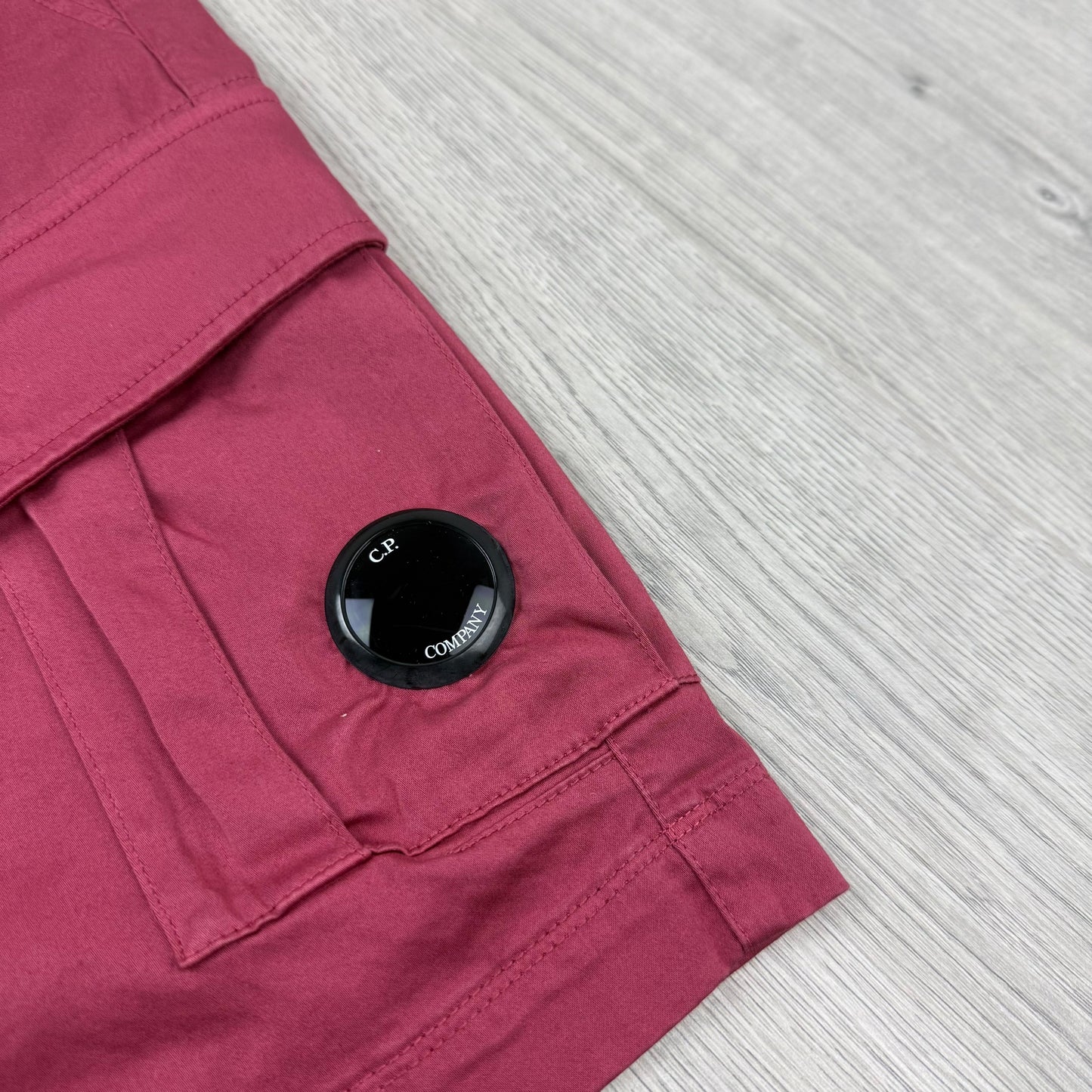 CP Company Cargo Shorts - Red Bud
