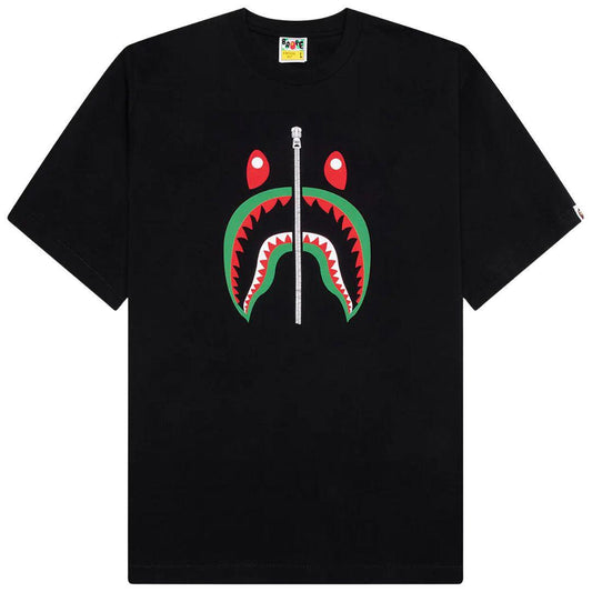 BAPE SHARK ITALY T-SHIRT BLACK