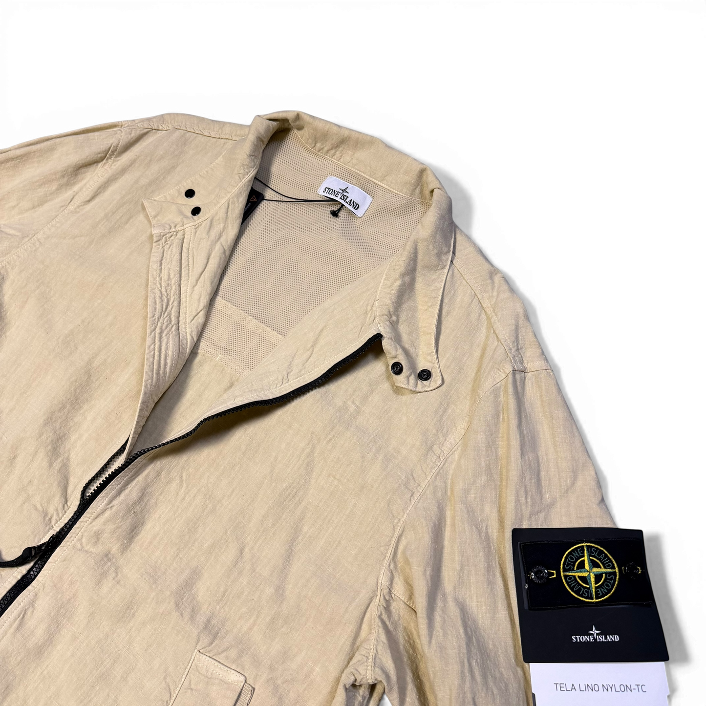 Stone Island Tela Lino Nylon-TC Jacket