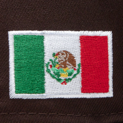 Feature x New Era 9FIFTY A-Frame Snapback Mexico Pack - Burnt Wood