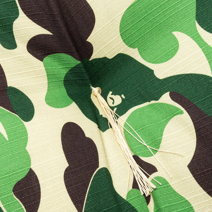 Abc Camo Japanese Cushion  - Green