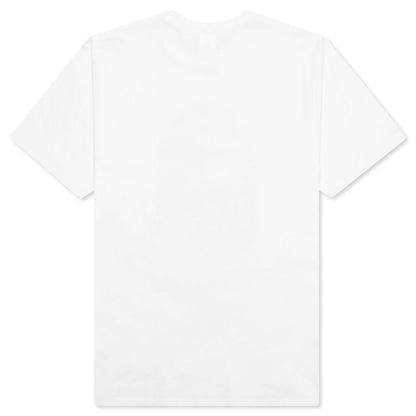 Bape Thermography College Tee - White