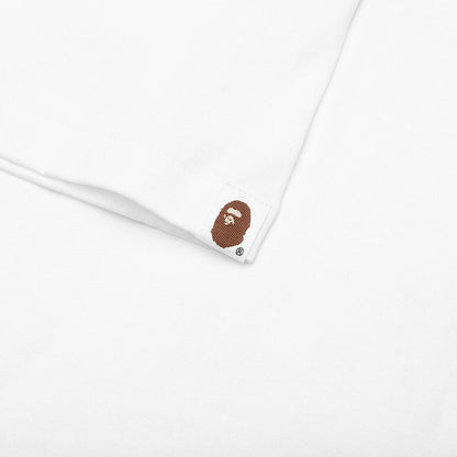 Bape Thermography College Tee - White