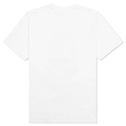 Color Camo Milo Shark Tee - White/Red