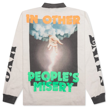 A Cheap Holiday L/S Tee - White