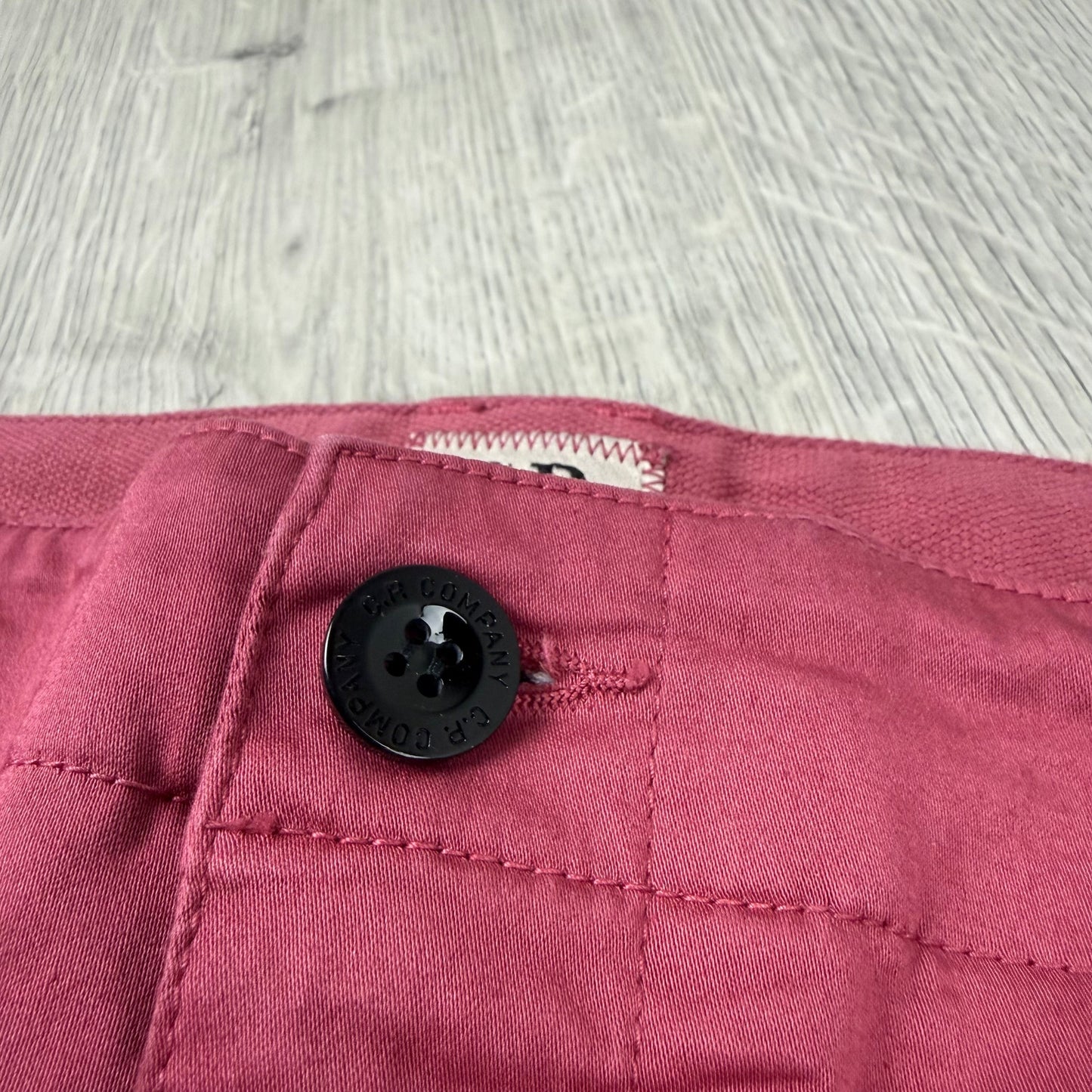 CP Company Cargo Shorts - Red Bud