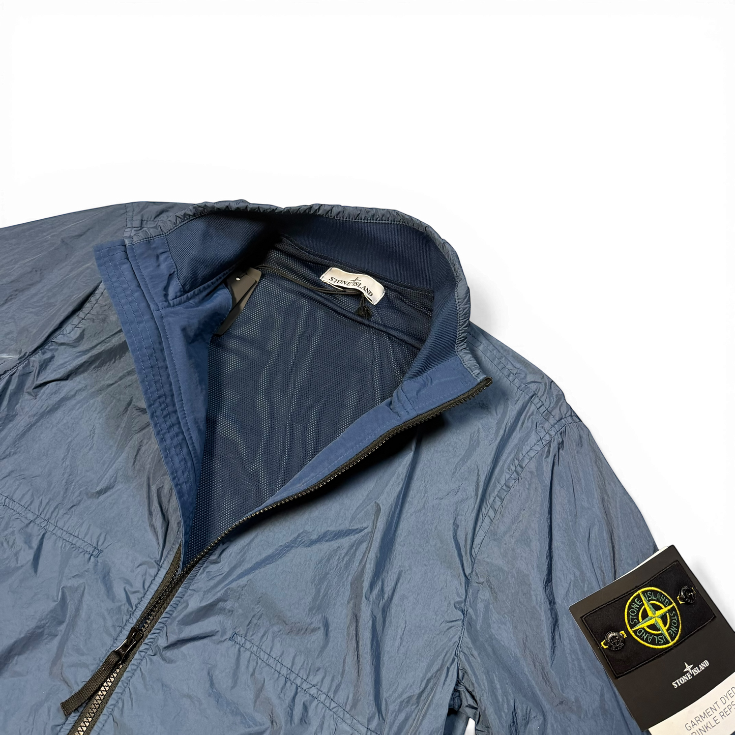 Stone Island Garment Dye Crinkle Reps Jacket