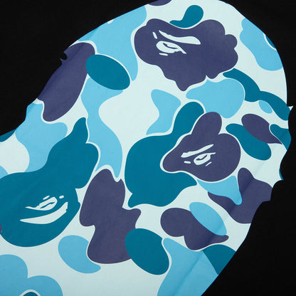 ABC Camo Big Ape Head Tee - Black/Blue