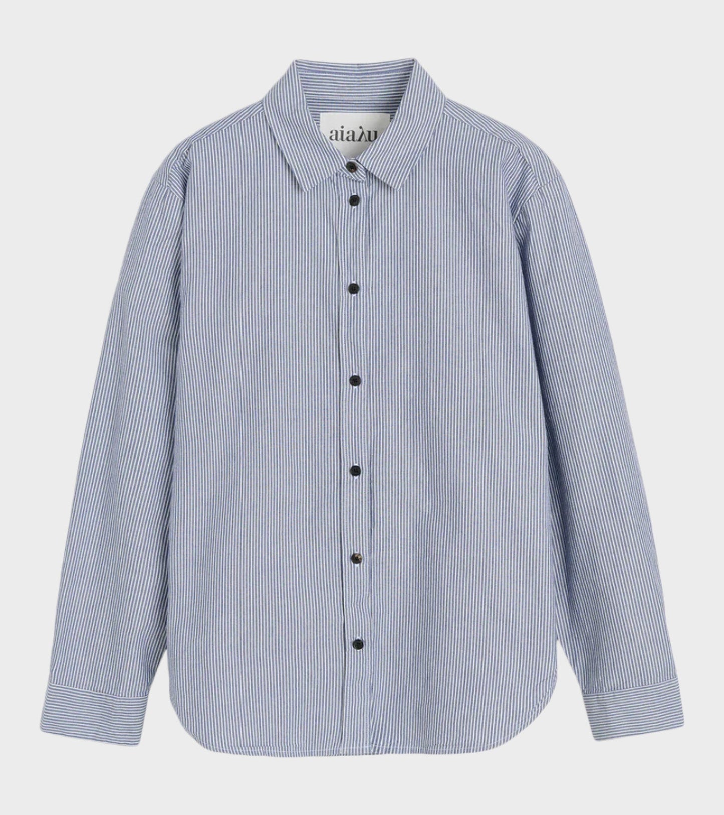 Paulina Shirt Striped Mix Blue Boy