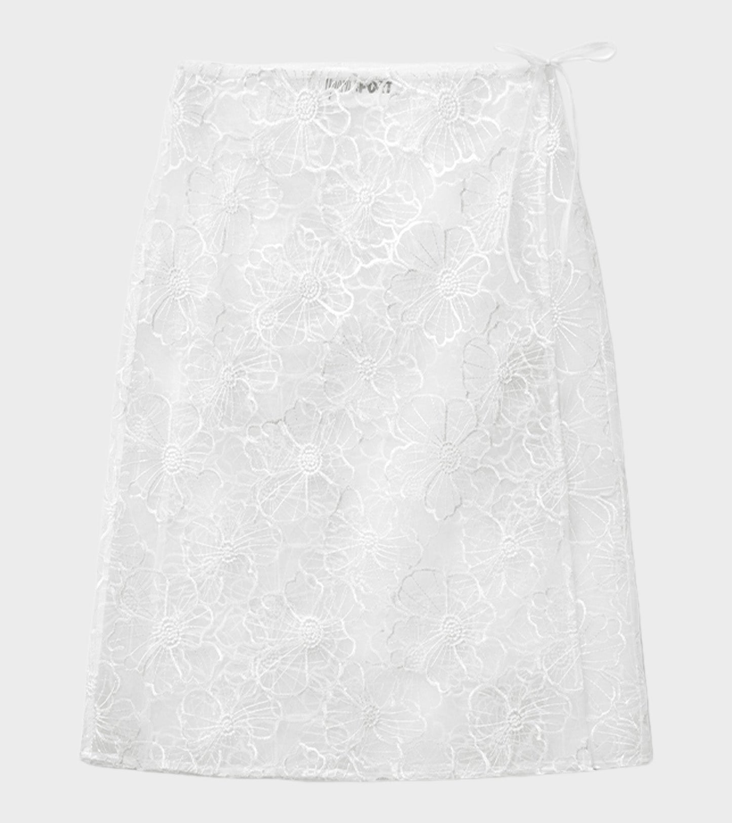 Alba Long Skirt White