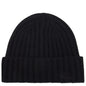 Amiri Black Cashmere Script Beanie